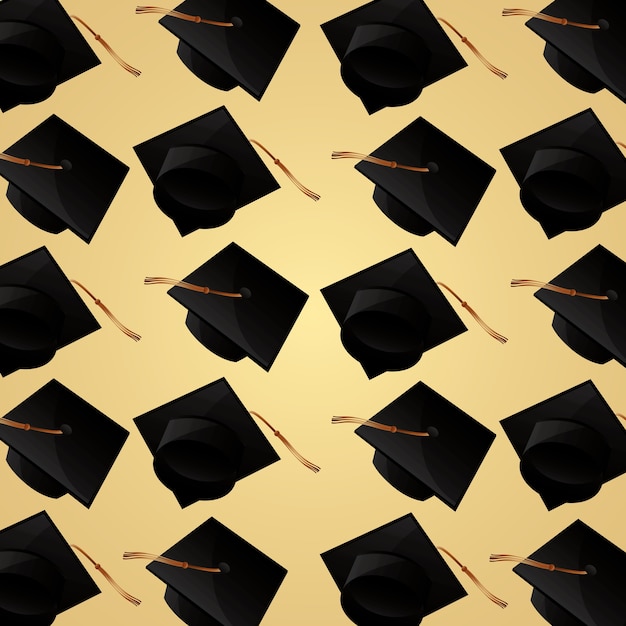 Vector congratulations graduation card