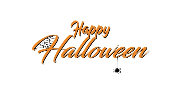 Congratulations on the holiday of the dead happy Halloween Vector