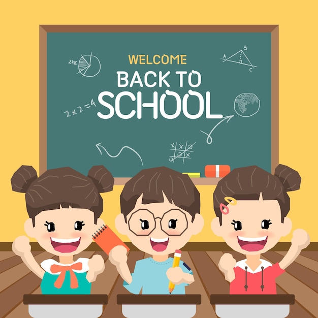 Congratulations on a new beginning for elementary school students entering the new semester