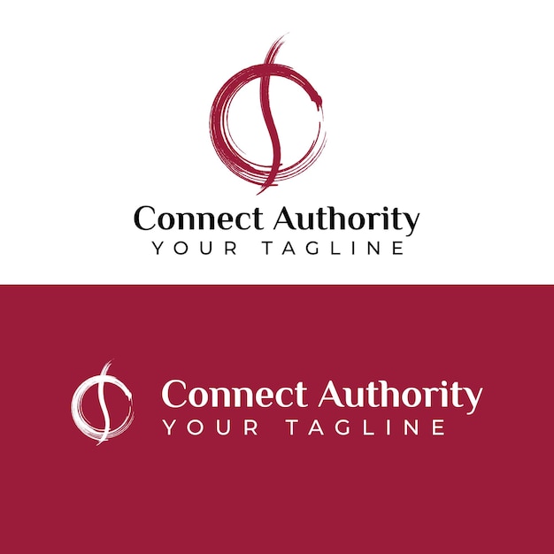 Connect Authority Logo Vector Illustration