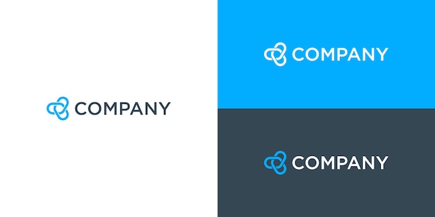 Connect company logo Vector illustration