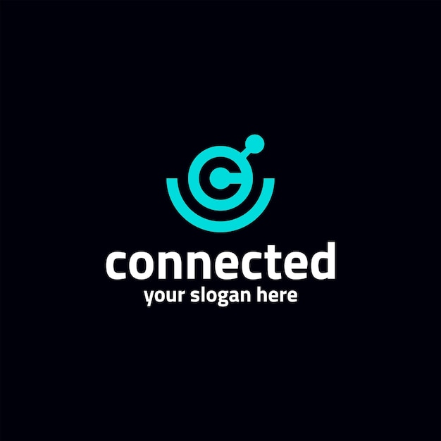 Connect Logo-ontwerpsjabloon downloaden