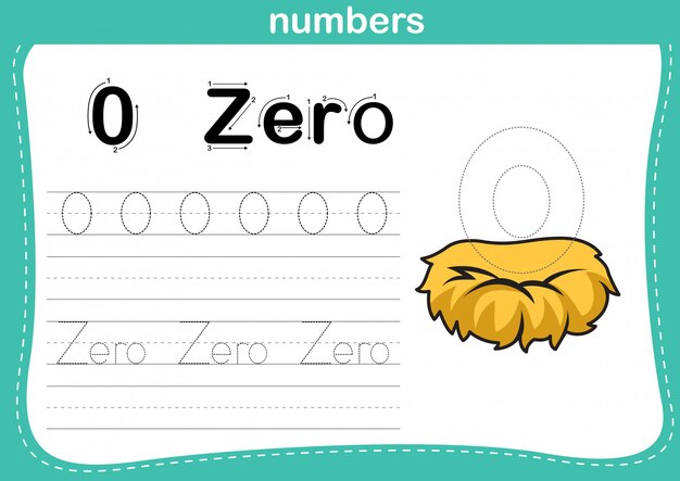 Connecting dot and printable numbers exercise