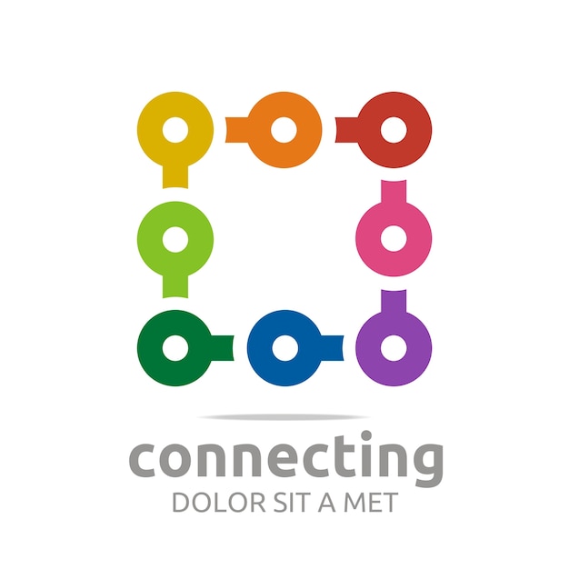 Connecting Symbol Logo