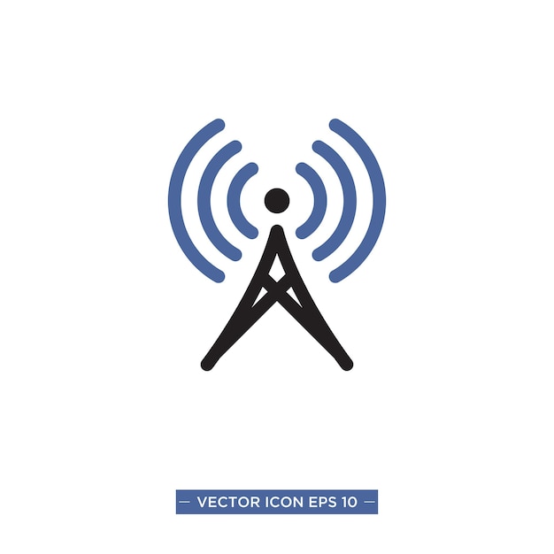 Connection tower icon