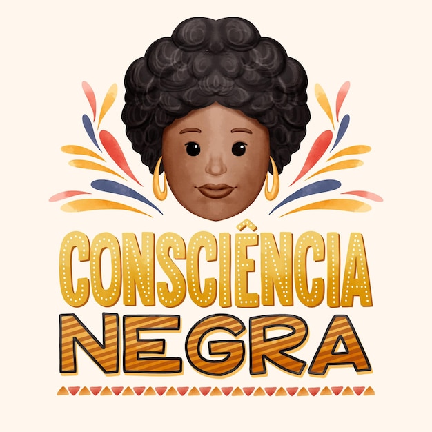 Consciencia negra belettering