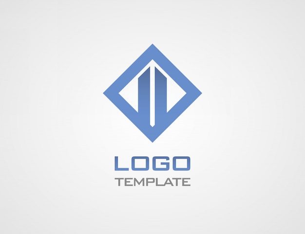 Construct luxury concept abstract logo template