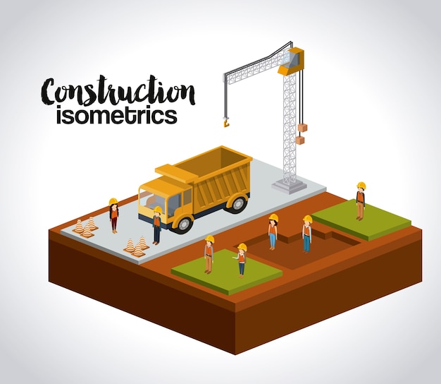 Constructie isometrics ontwerp