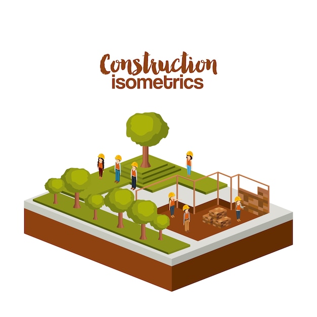 constructie isometrics ontwerp