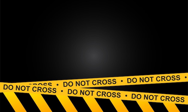 construction background patern do not cross police line illustration police line background