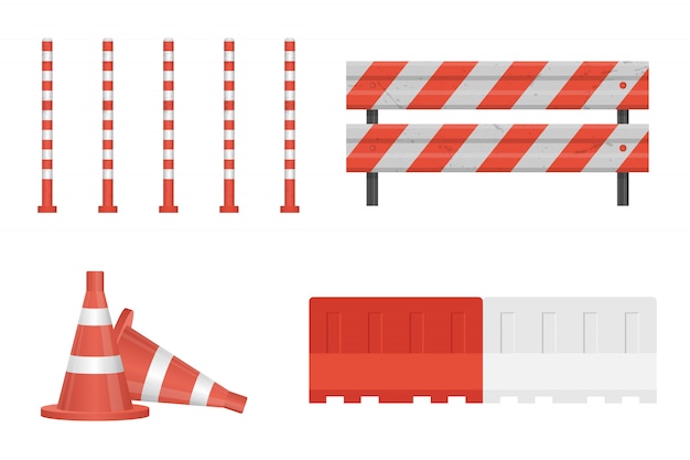 Under construction barrier