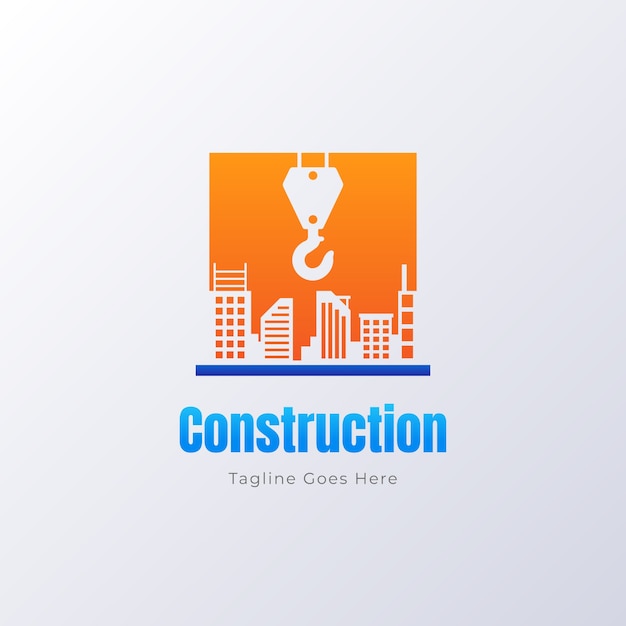 Construction company logo design