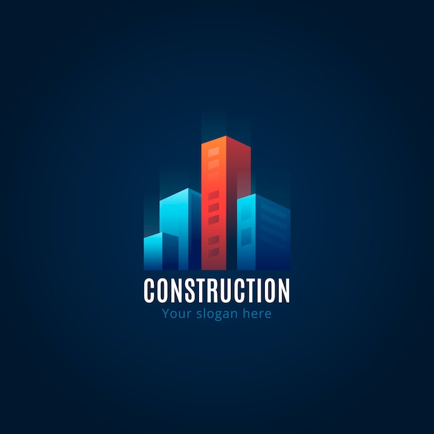 Construction company logo design