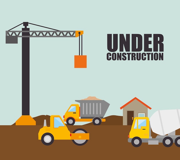 Under construction design.