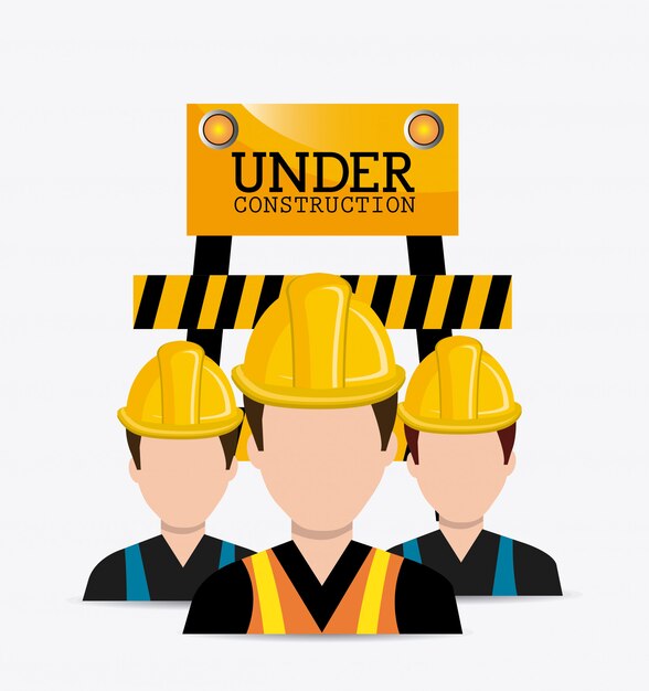 Under construction design.