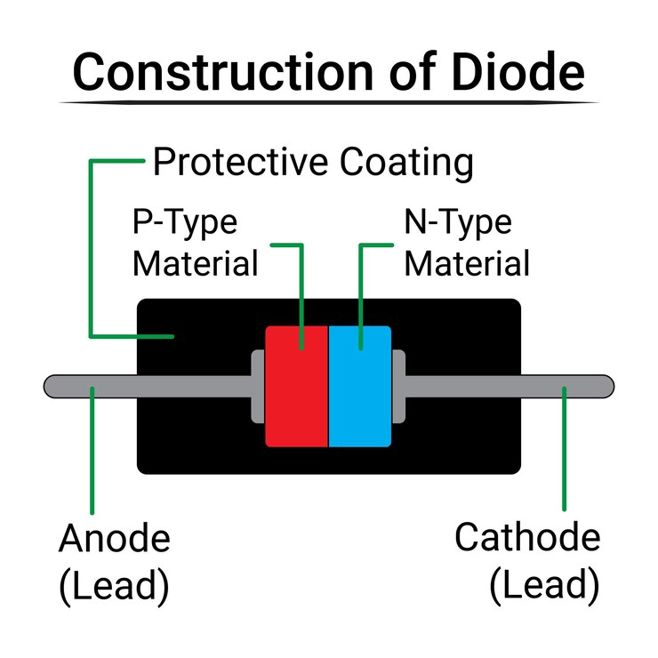 Vector construction of diode