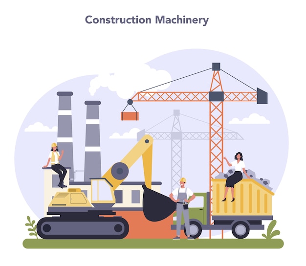 Vector construction and engineering industry