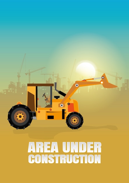 Vector construction equipment vector