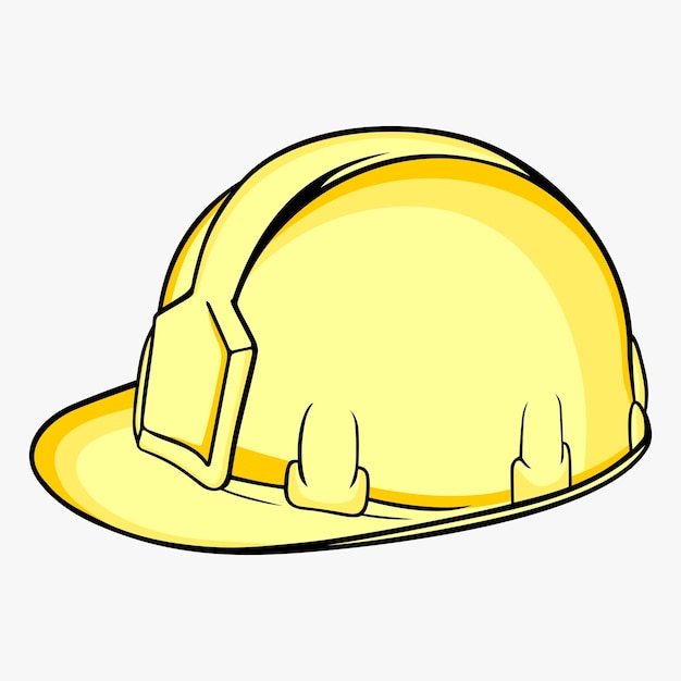 Vector construction helmet