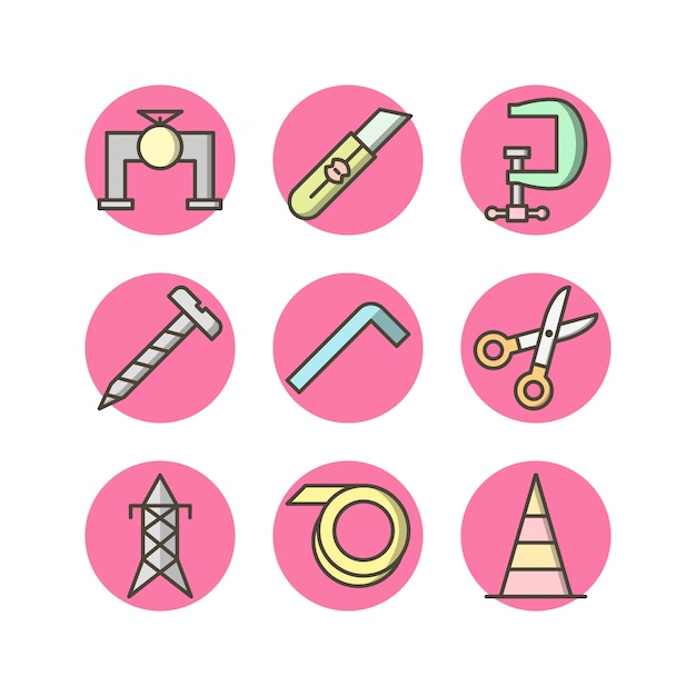 construction Icons For Personal And Commercial Use