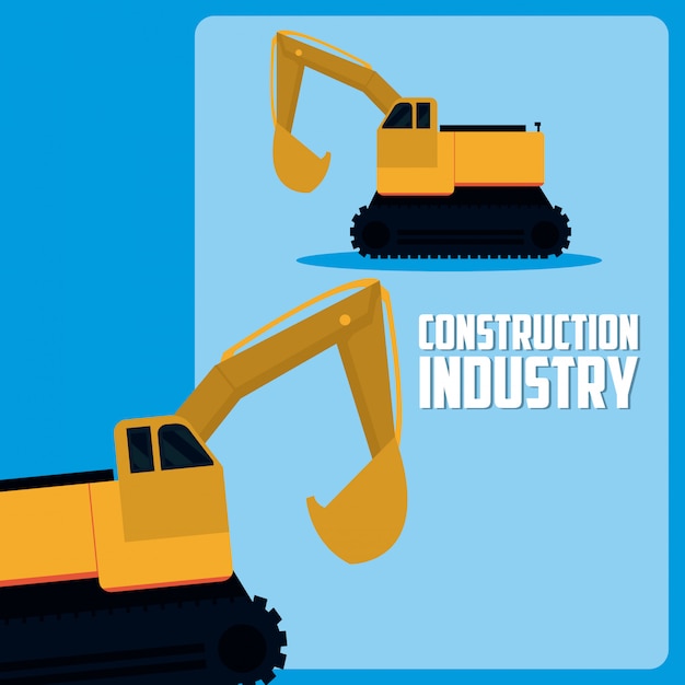 Construction industry concept