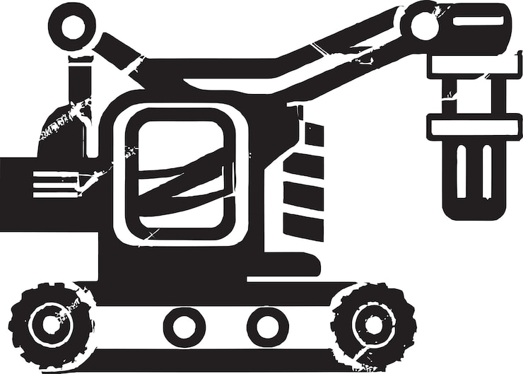 Vector construction industry creative crane logos