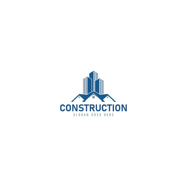 construction logo design vector design template