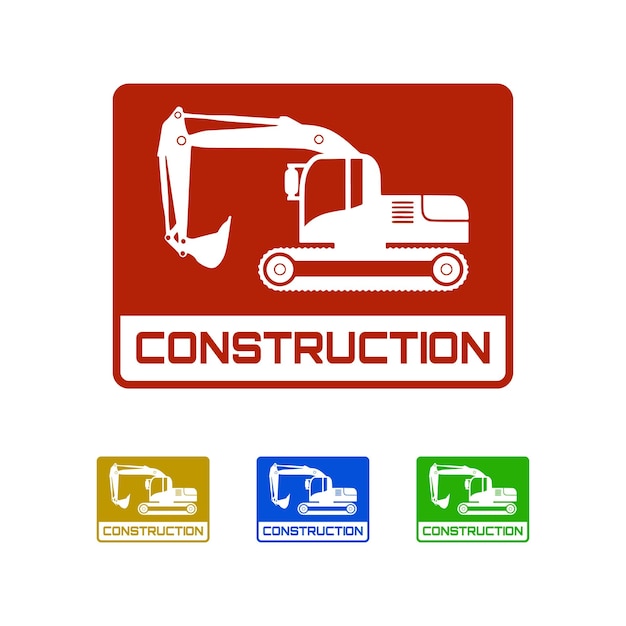 Vector construction logo vector elevator logo