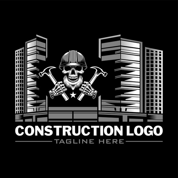 Vector construction logo