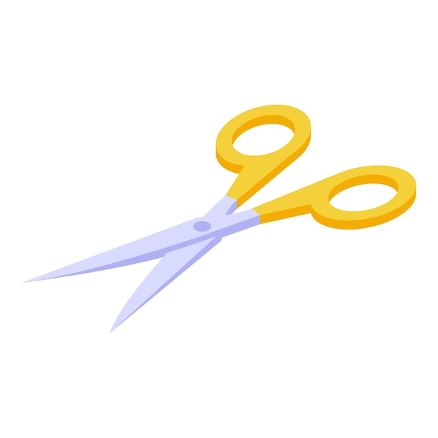 Construction scissors icon isometric vector Device equipment
