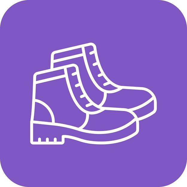 Construction Shoes vector icon Can be used for Construction Tools iconset