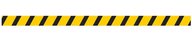 Vector under construction tape warning banner vector