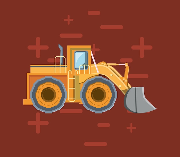 Construction trucks design