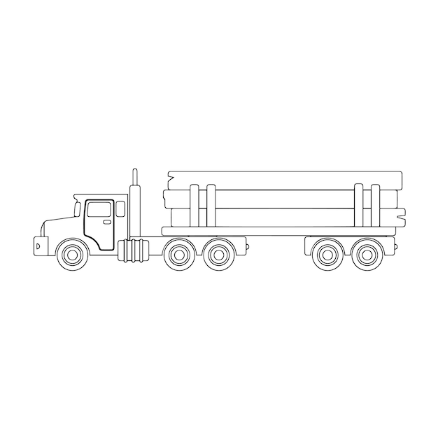 construction vehicles coloring book for kids