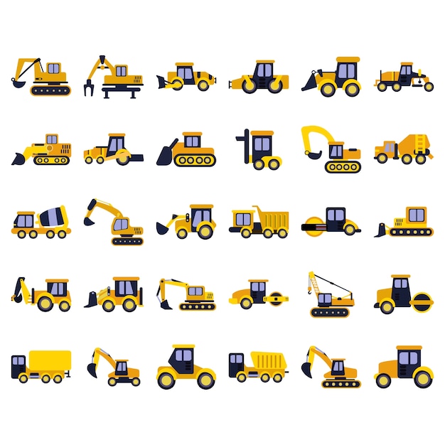 Construction vehicles