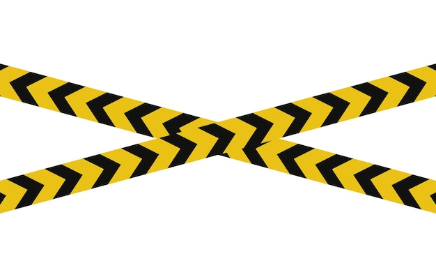 under construction warning alert design vector template