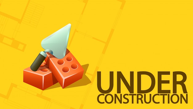 Under constuction banner