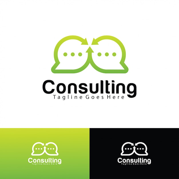 Consulting logo template