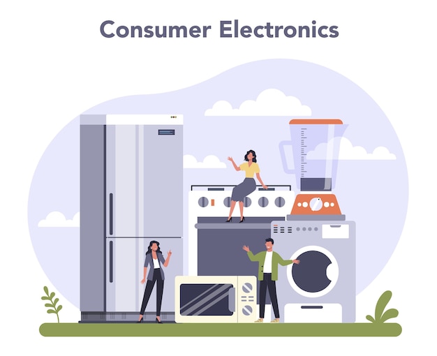 Vector consumer durables production set