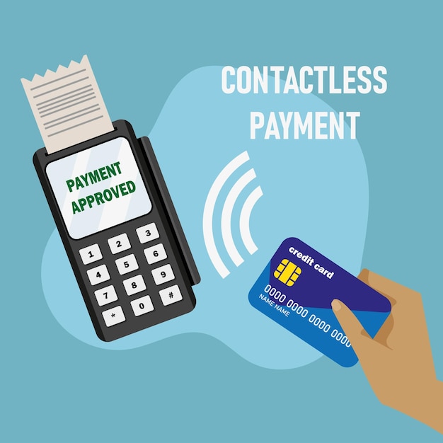 contactless payment CREDIT CARD