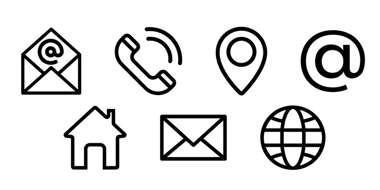 Contacts and Data Icons Big Set