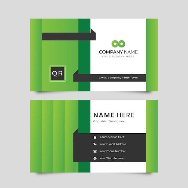 Contemporary Minimal Business Card Design