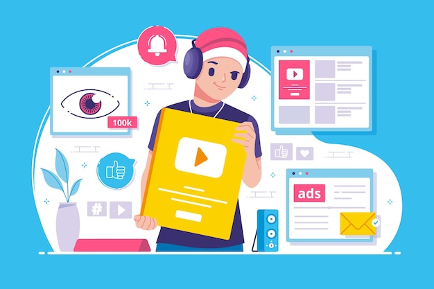 Иллюстрация Content Creator Awards