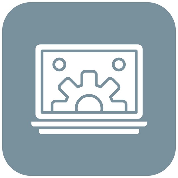 Content Management System icoon vector afbeelding Kan worden gebruikt voor UX en UI