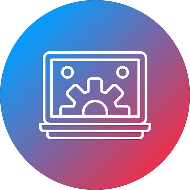 Content Management System icoon vector afbeelding Kan worden gebruikt voor UX en UI