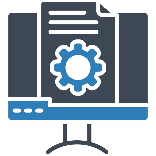 Content Management Vector Illustration Style