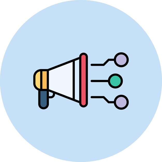 Иллюстрация плоского контента маркетолога