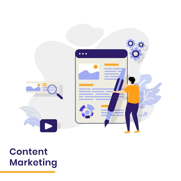 Content Marketing Landing Page 