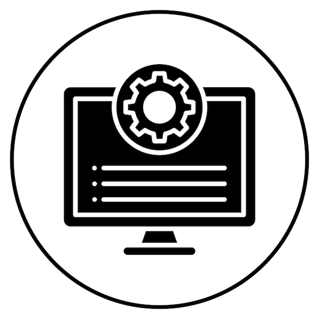 コンテンツ最適化 アイコンベクトル画像 マーケティング技術に使用できます