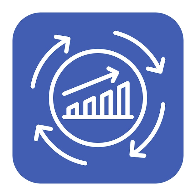 Continuous Improvement icoon vector afbeelding Kan worden gebruikt voor Core Values